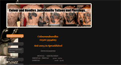 Desktop Screenshot of colourandneedles.de